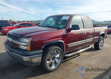 2003 Chevrolet Silverado 1500 Ls из США, поврежденный, VIN 2GCEK19TX31350862